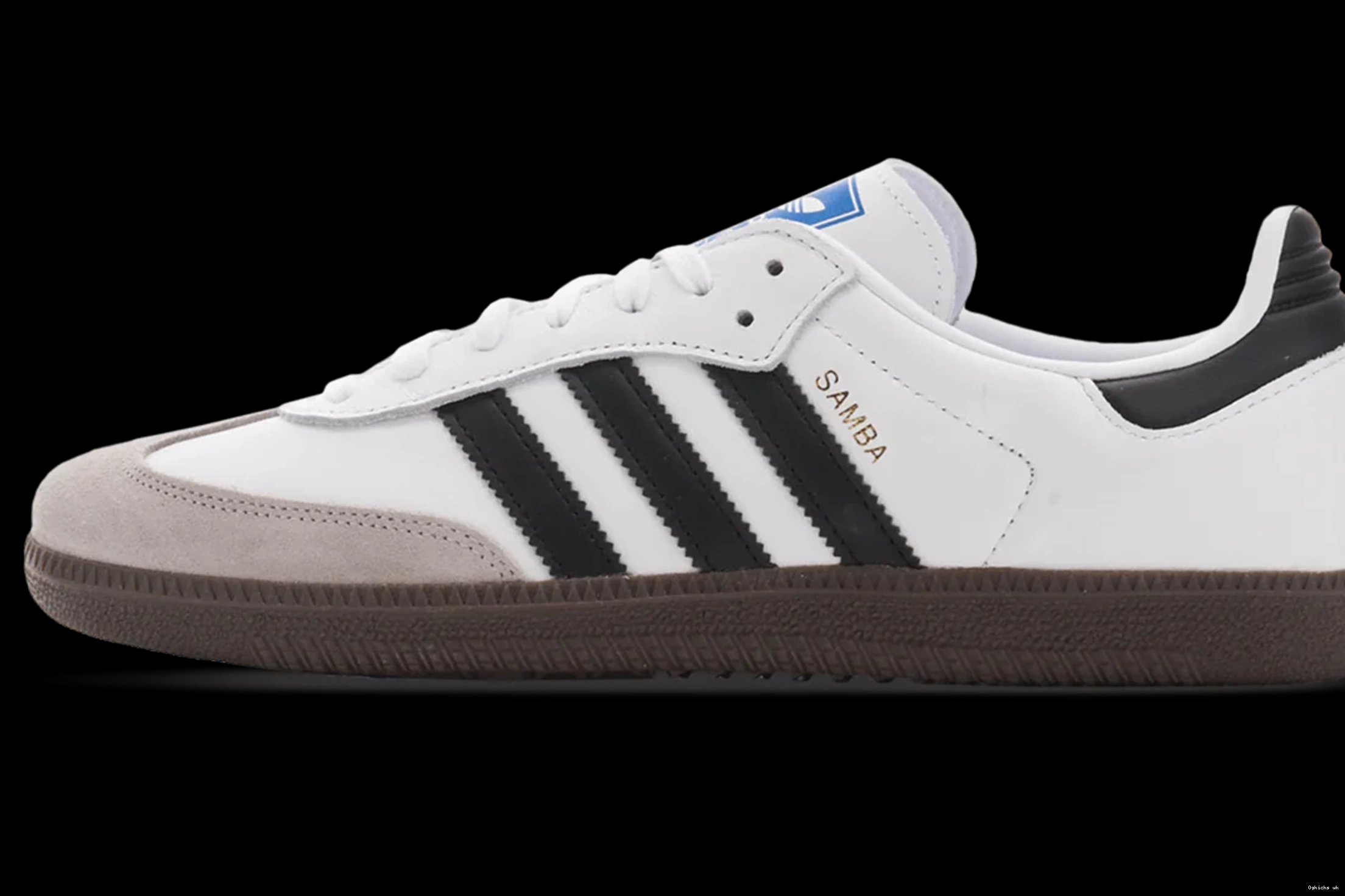 'White OG Gum' adidas Black Samba 0728